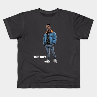 TOP BOY! YOU GET ME BRUV?! Kids T-Shirt